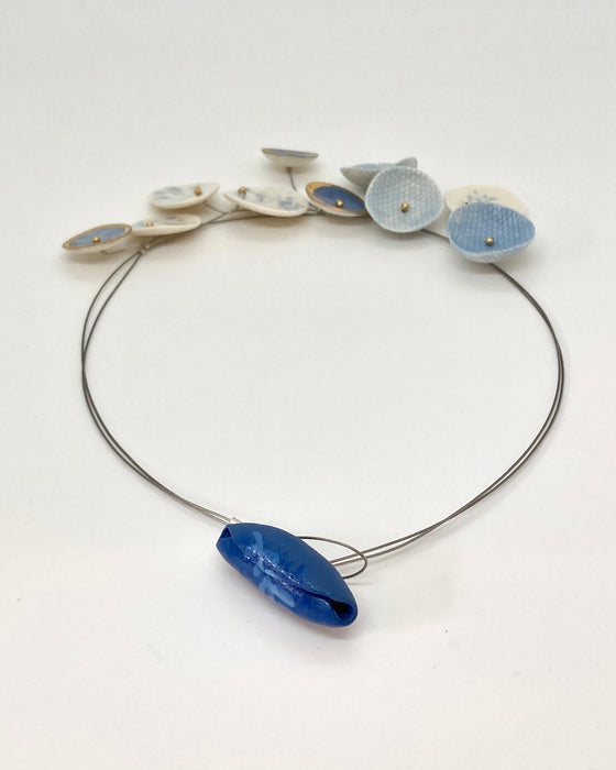 Collana in porcellana a cavetto "Volare"