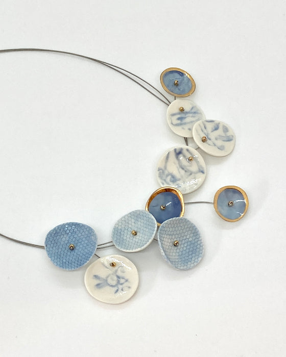 Collana in porcellana a cavetto "Volare"