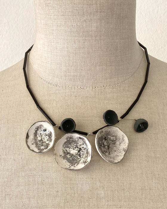 Collana in porcellana a cavetto "Londra"